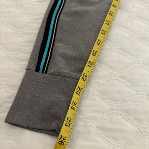 Pink Victoria’s Secret sweatpants joggers turquoise/black on /grey size XS - Picture 9 of 11